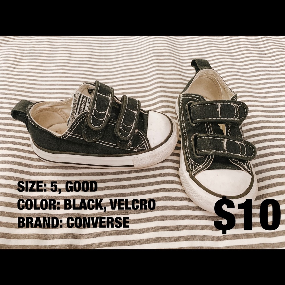 Velcro converse